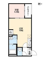 アステリア今川の物件間取画像